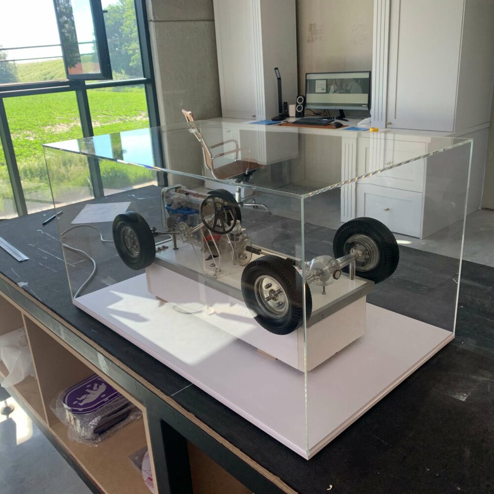 Dezutter – stolp voor miniatuurwagen